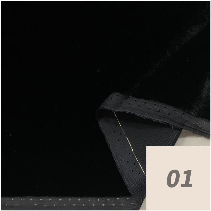 1,4 m breit Maulbeerseide Echt Samt Stoff Einfarbig Cheongsam Kleid Gold Samt Stoff Hochwertiger Hautfreundlicher Bekleidungsstoff