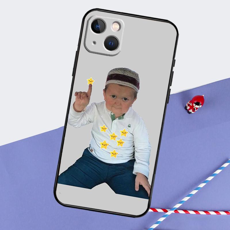 Funny Hasbulla Phone Case For iPhone 16 Pro Max 11 12 13 14 15 Pro Max Mini XR 16 15 Plus 16e Cover Shell