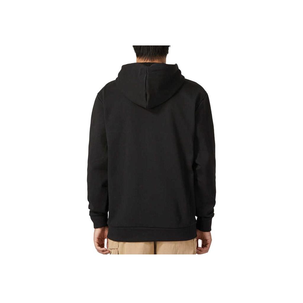 Puma Hoodie mit Buchstabenlogo vorne, Langarm-Sweatshirt, Herren-Sweatshirt, Schwarz 846547-01