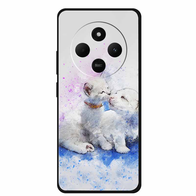 For Xiaomi Poco C75 Case Poco C75 4G Cover Funda Lovely TPU Shockproof Painted Silicone Phone Back Cover For Xiaomi Poco C75 Bag