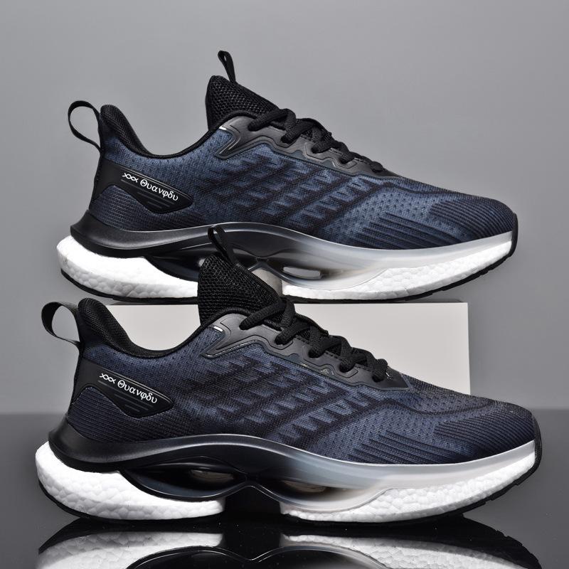 Spring and summer lightweight men's shoes mesh sneakers shock-absorbing running shoes ultra-light fashion men's shoes
