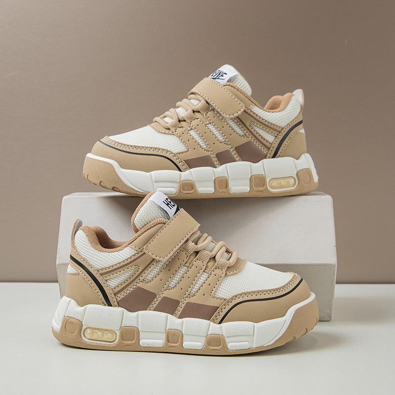 

Детская спортивная обувь новая 2025 весна и осень удобная двойная сетка для детей среднего и старшего возраста модная повседневная обувь для учеников и учениц 37