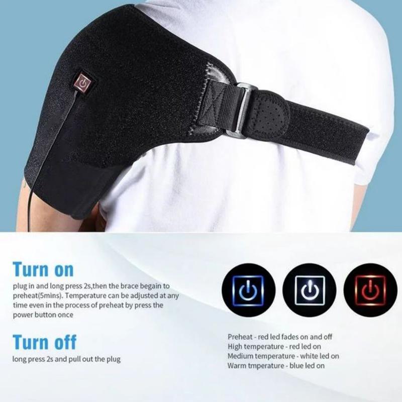 USB Plug-in Electric Heating Shoulder Strap - Anti Strain Shoulder Strap Shoulder Protector