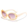 2026 New Children's Sunglasses For Girls, UV Protection, Cute Bow Design, Transparent Color Sunshade Glasses