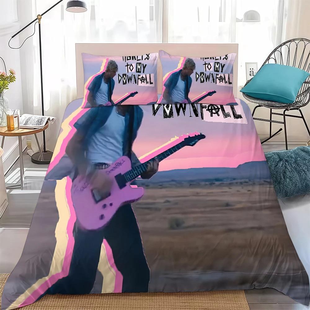 Exquisite Singer M-Machine Gun K-Kelly Bedding Set Duvet Cover Pillowcase Single/Double/Queen Large Size Adult Boys girl Gift