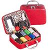 Portable Household Sewing Kit: Multifunctional Needle and Thread Set with Storage Bag