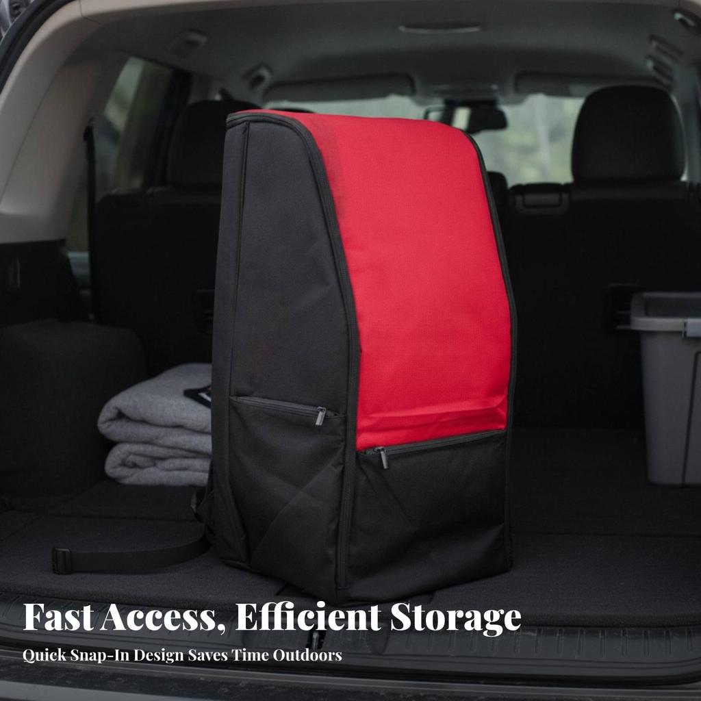 RC Car Backpack Structured Boxy Shape, Portable, Carrying Case, for Club