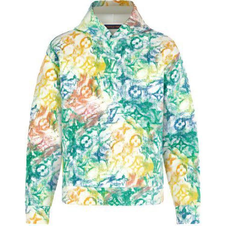 Louis Vuitton 2010s Monogram hoodie 1A8GV0