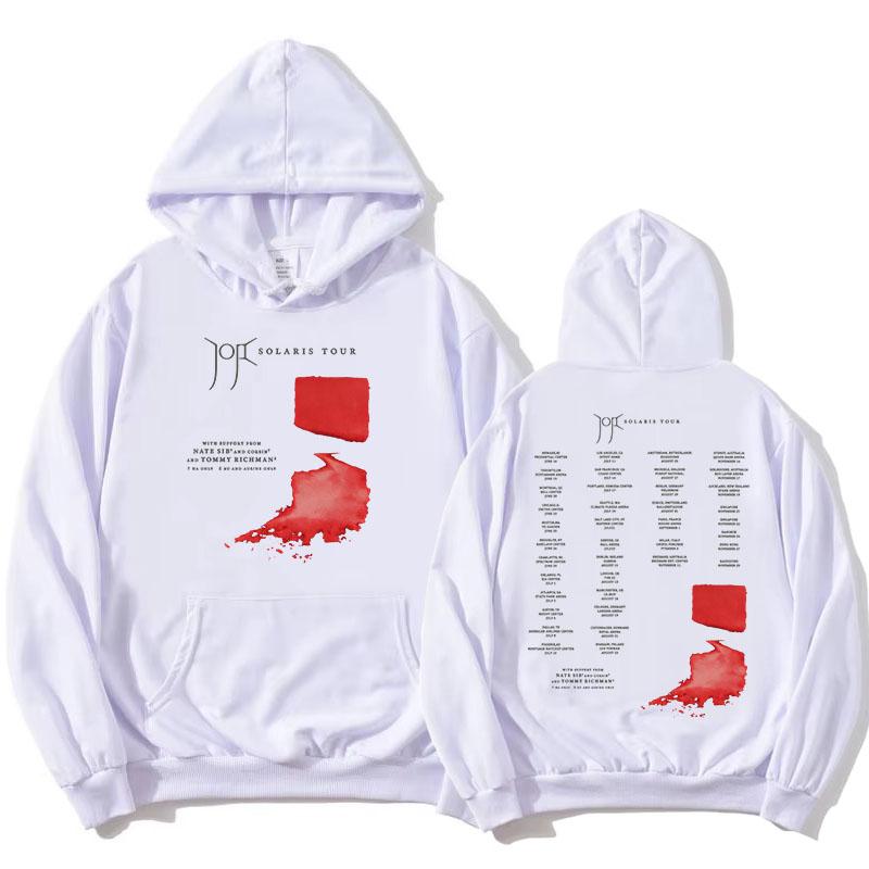 Joji Solaris Tour 2026 Hanorace Fleece Hanorace cu Mânecă Lungă Design Artist de Modă Merch Grafic Haine Femeie