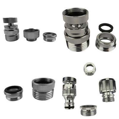 Spülbeckenarmatur zu Gartenschlauch-Adapter Küchenspülbecken-Armatur-Adapter mit Belüfter für Küche und Bad Einfach zu installieren