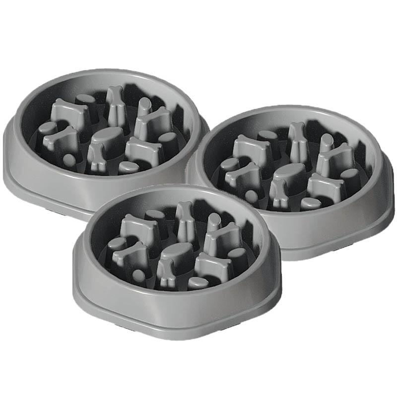 Dog Slow Food Bowl Dog Bowl Dog Bowl Anti-slip Anti-choking Anti-vomiting Pet Feeding Bowl Small Dog Food Bowl Cat Bowl