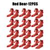 12PCS Christmas Socks Fall and Winter Cotton Magnet Hand-holding Socks Mid-calf Socks Cute Couple Socks Cartoon Christmas Socks