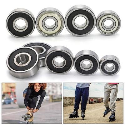 1 Stück 6000ZZ 6000RS 6001ZZ 6001RS Kugellager Doppelt geschirmtes Lager Stahl Rollschuhe Roller Rillenkugellager