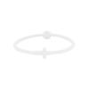 1/5pc Jesus Bracelets - Cross & Macaron-colored Beaded Silicone Bracelets Gifts for Women Men Girls Boys Kids Aldult