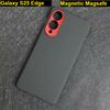 Ultra Thin Lightweight Slim Case for Samsung Galaxy S25 Edge Aramid Fiber Protective Cover Magnetic Carbon Fibe