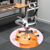 1pcCat Love Office Round Area Rug, Indoor Mat Suitable ForOffice, Under Office Chairs Bedroom Living Room Home Decor, Room Deco 092