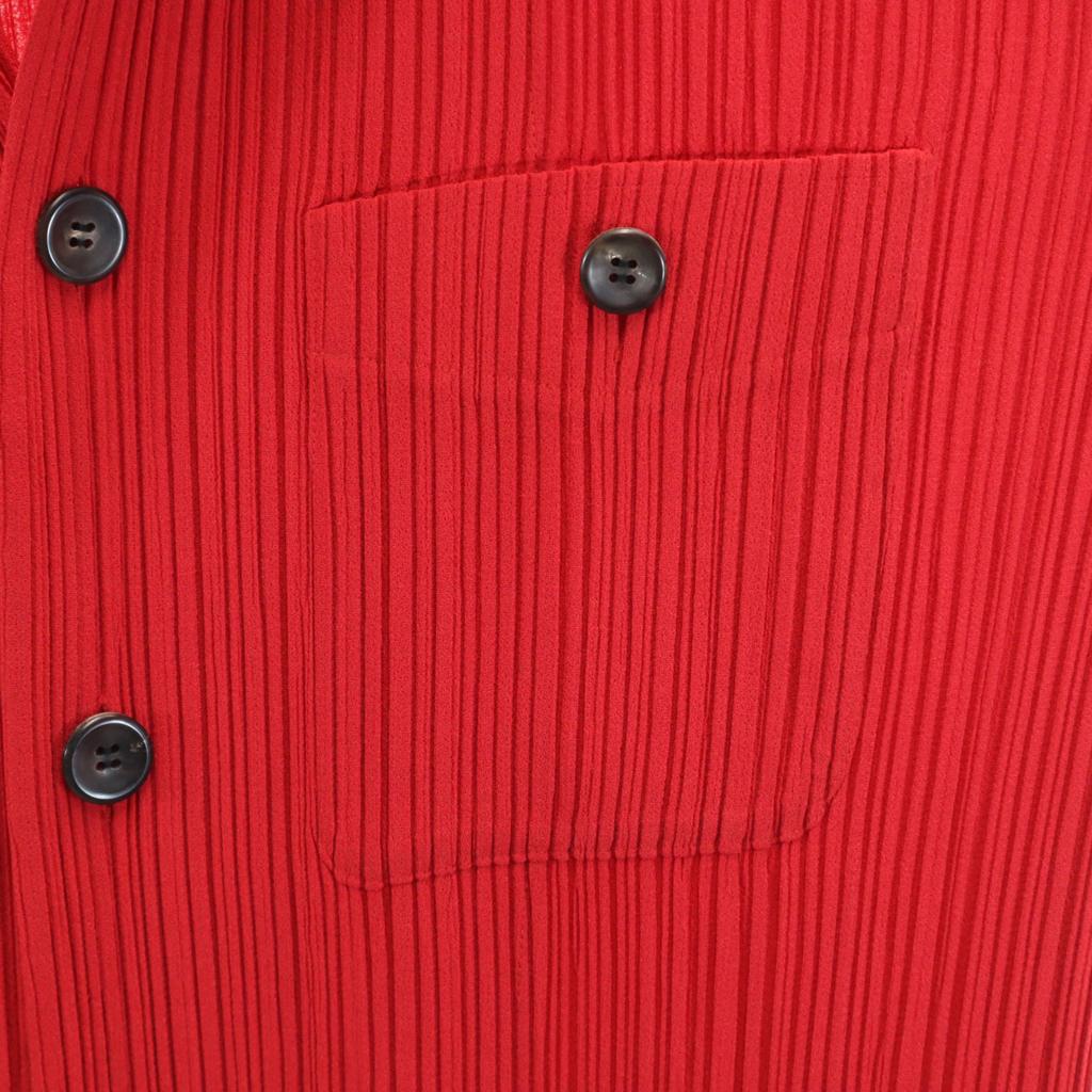 ISSEY MIYAKE 96SS Old Made in Japan Jacket M Red IM61-FD925 Women Used