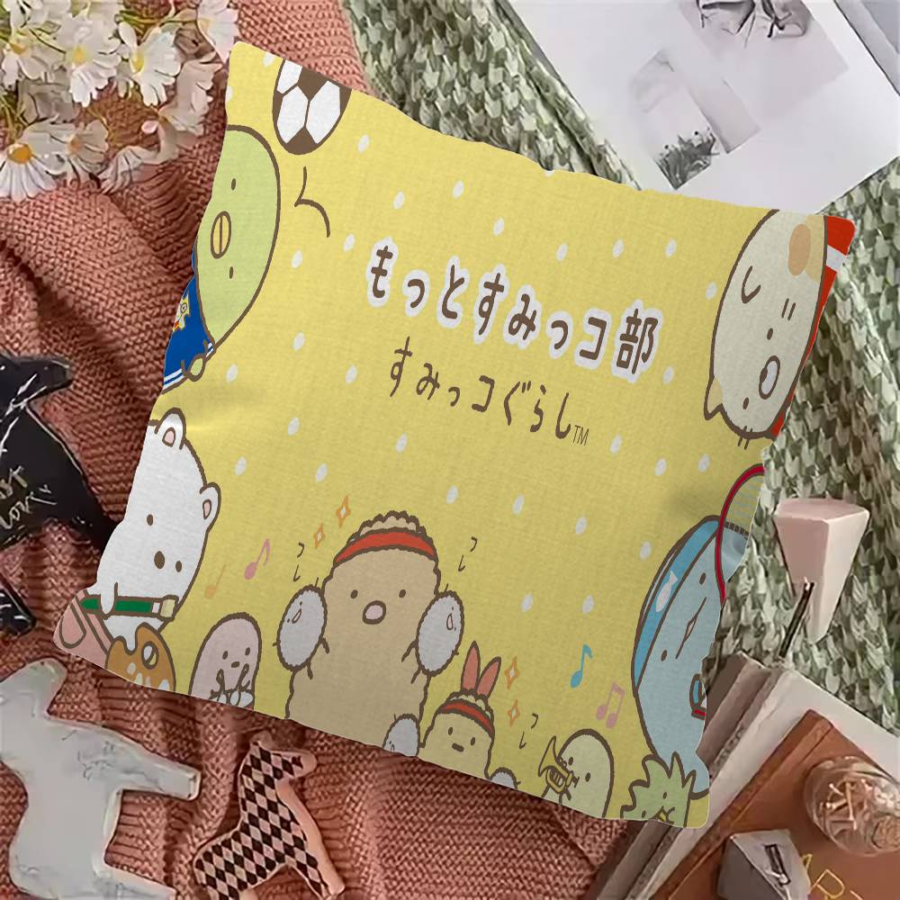 Sumikko G-Gurashi Pillow Cover Sofa Cushion Cover Home Room Decoration Children Gift