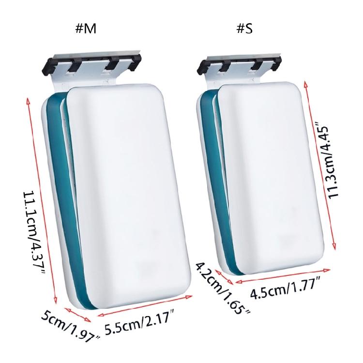 Magnetic Algaes Scrapers with Scraper Aquarium Glass Cleaner Scratch-Free Brush