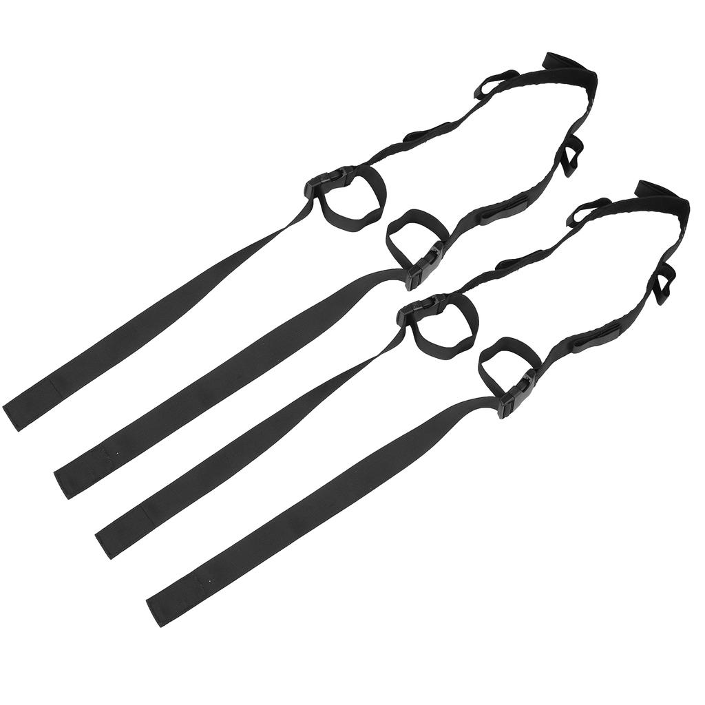 2Pcs Car Fishing Rod Strap Heavy Duty Vehicle Fishing Rod Carrier Holder Stand Fixed Belt