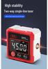Digital Display Dual Laser Inclinometer with Four-Sided Magnet