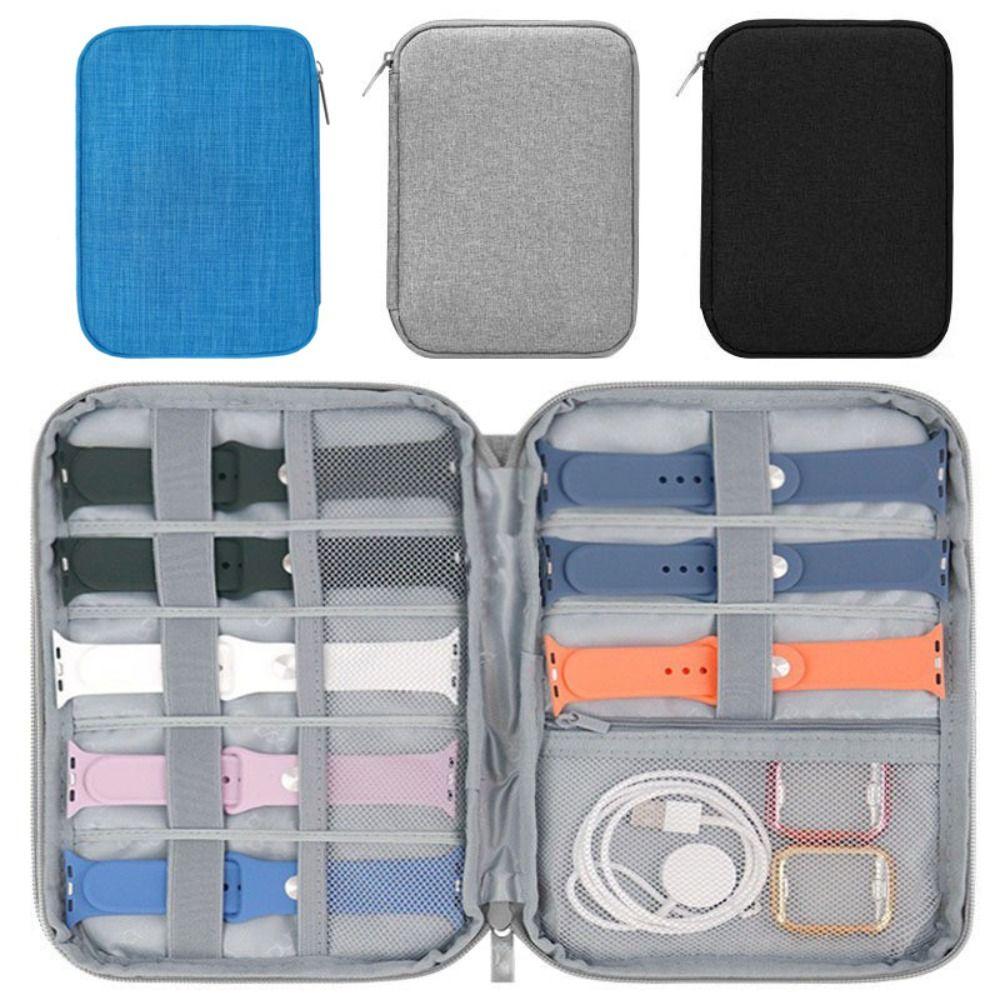 Inner Zipper Watch Strap Case Multifunction Watchband Pouch Easy To Use Watchband Organizer  Watch