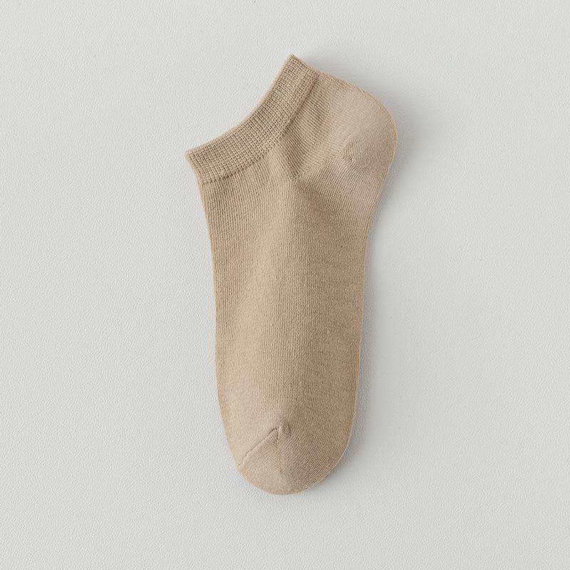 Women's Socks, Summer Thin, Casual, Shallow Breathable Socks, Summer Black and White Women's Boat Socks