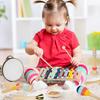 Musikinstrumente Set Kindergarten Naturwissenschaft und Bildung Frühe Bildung Perkussion Musik Kombination Holz Kinderspielzeug Lehrmittel