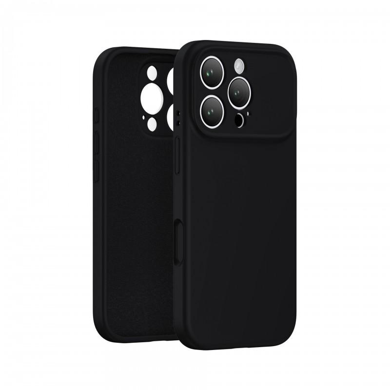 Liquid Silicone Phone Case IPhone 17 Pro Slim Shockproof Cover With Precise Cutouts Minimalist Solid Color
