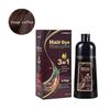 Meidu Tintura de Cabelo com Extrato Botânico 500ml Shampoo Herbal para Escurecer o Cabelo Sem Danos ao Cabelo Controle do Frizz menos