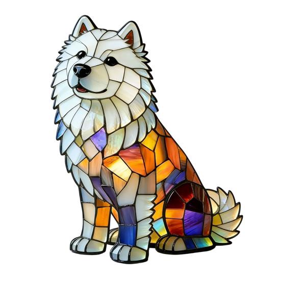 

Ночник 3D Dog Series, настольная лампа из смолы, светодиодный ночник с теплым свечением, прикроватная лампа, декор для ванной комнаты и дома. B