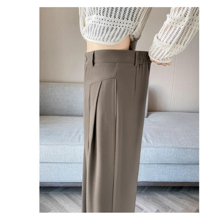 Stylish and Comfortable Women's Wide Leg Suit Pants, Perfect for Any Occasions In Autumn