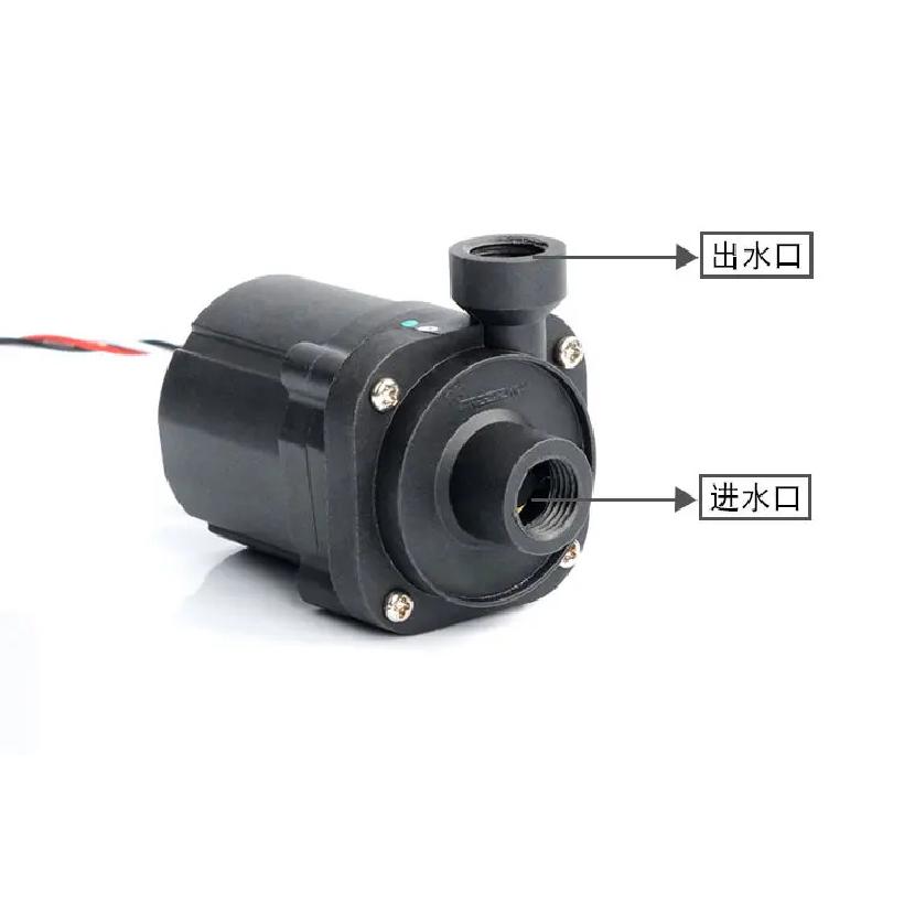 FREEZEMOD computer water cooling brushless DC water pump with speed line damping ceramic shaft core. PU-SC600