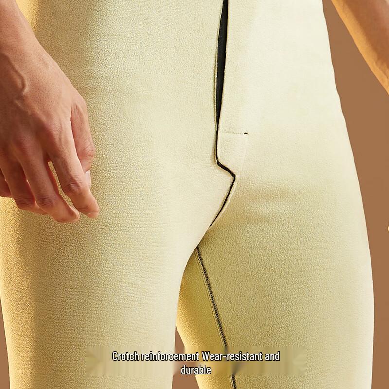 Herren Winter Fleecegefütterte Thermokompressionshose