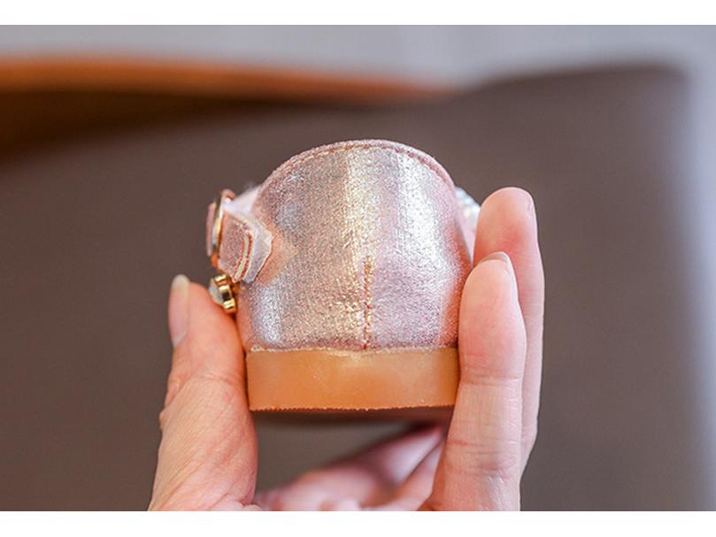 2023 Frühling/Sommer Koreanische Strass Weichsohle Mädchensandalen - Prinzessinnenstil Tanzschuhe