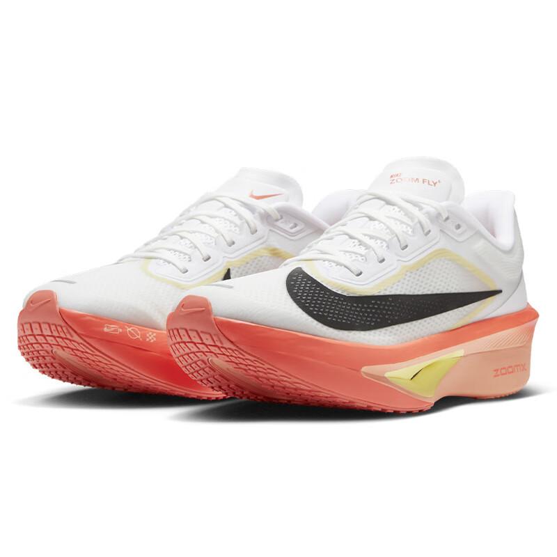 Nike Zoom Fly 6 Bianco Nero Magic Ember Uomo Sneakers Albicocca-Agata IB6657-108