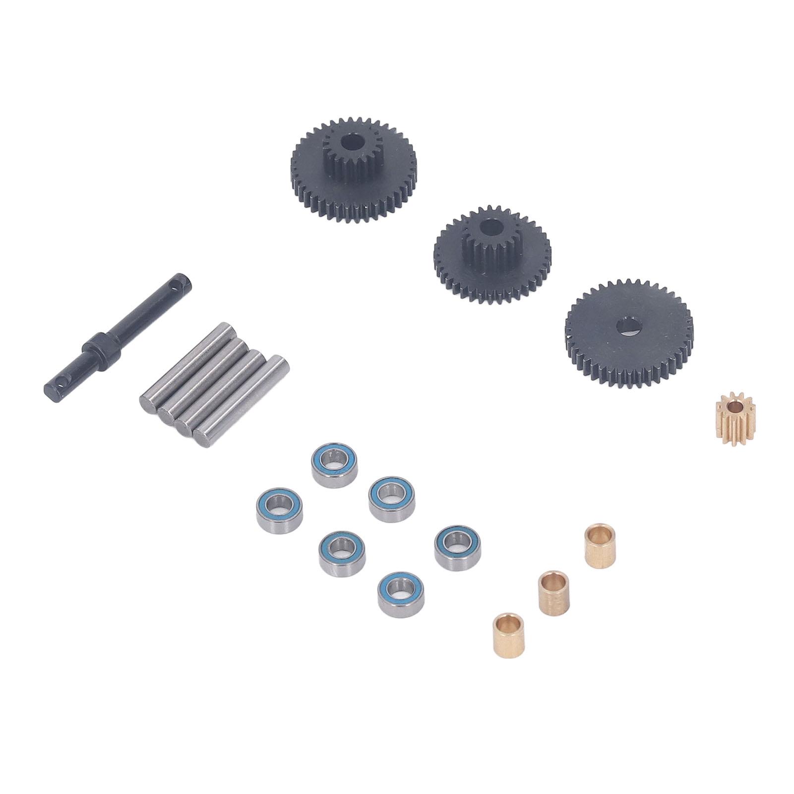 

Надміцний сталевий набір передач трансмісії для радіокерованої машинки з валом і шестернею двигуна для Traxxas TRX4M 118 RC Car