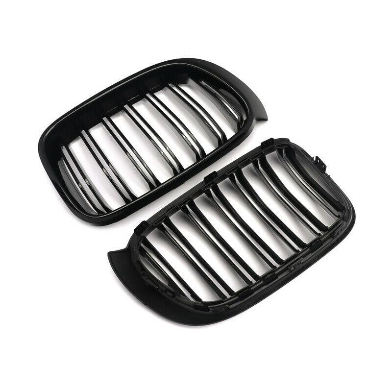 Rhyming Front Bumper Hood Kidney Grille Car Accessories Racing Black Air Intake Dual Grill Fit For BMW X3 X4 F25 F26 2014 -