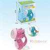 Dino Bubble Wand for Kids Birthday Gifts Musical & Light Up Fun Bubble Gun Blower Outdoor Dinosaur Toys Bubble Machine