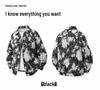 Men's Retro High Street Oil Painting Print Jacket - Spring/Autumn Lapel Style