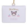 Sanrio Kuromi Card Case, Bi-fold ID Case, 7.5 x 10.5 x 1.5 cm, Perfect for New Life, Everyday Accessories, Character, 459097