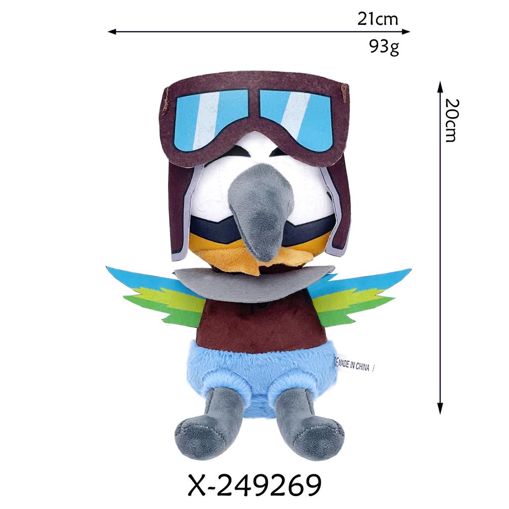 Game Indigo Park Kawaii Little Raccoon Doll Anime Peripheral Plush Doll Children's Birthday Gift Toy