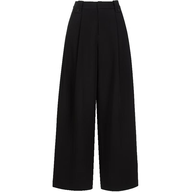 VEROMODA 2025 Autumn Pleated High-Waist Wide Leg Pants