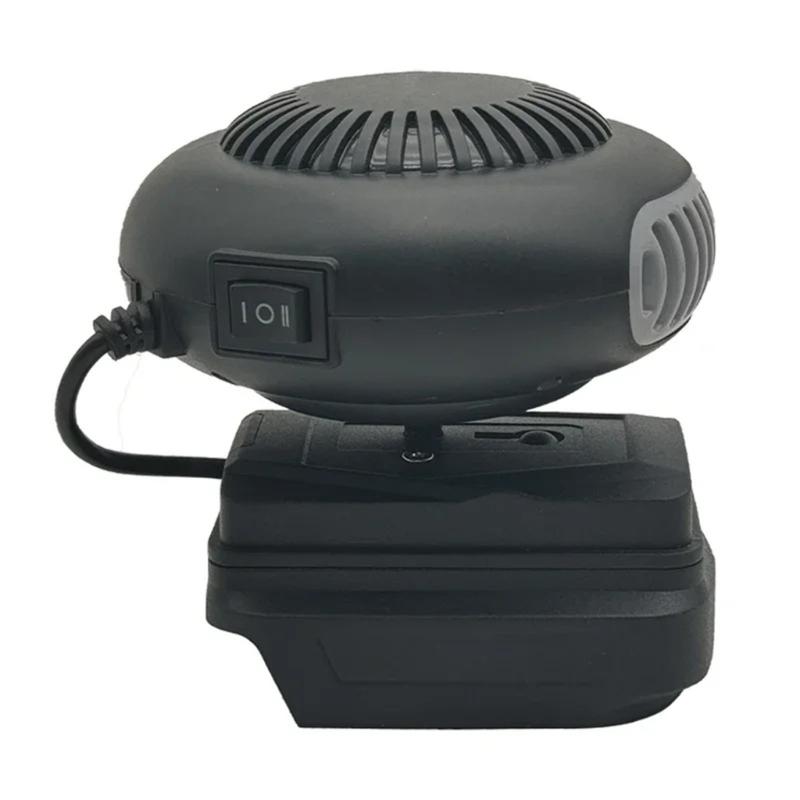 Portable Multifunction Double Mode Heater Cooling Fan Featuring Double USB Charging Port Overheat protections