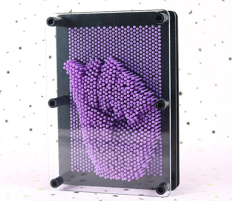 3D Shape Badge Art Shoumo Color Needle Children Get Facial Palm Model Clone Badge Home Desktop Decoration Decoration Fun Game