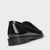 Charles & Keith Pu British Style Flat Metal Decor Loafers 2.5cm Women flats Black CK1-70381154