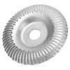 Grinding Wheel 125mm Grinder Disc Carbon Steel Seamless for Woodworking Shaping Carving