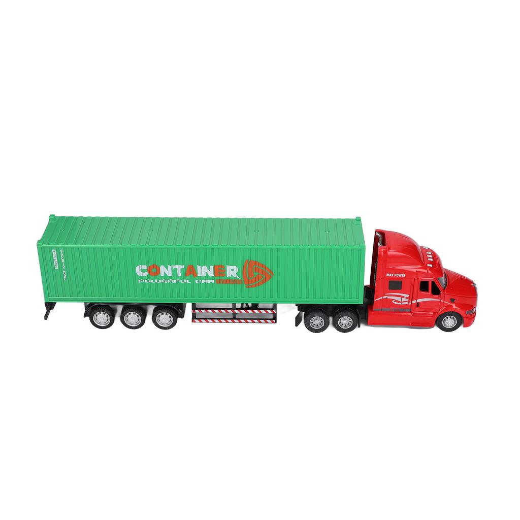 Container Truck Model 1:48 Vivid Exquisite Beautiful Decorative Toy Ornament for   3 Years Old