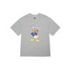 New MLB Mlb X Disney Collaboration T Shirt Unisex Gray 3ATSD0114-50MGS