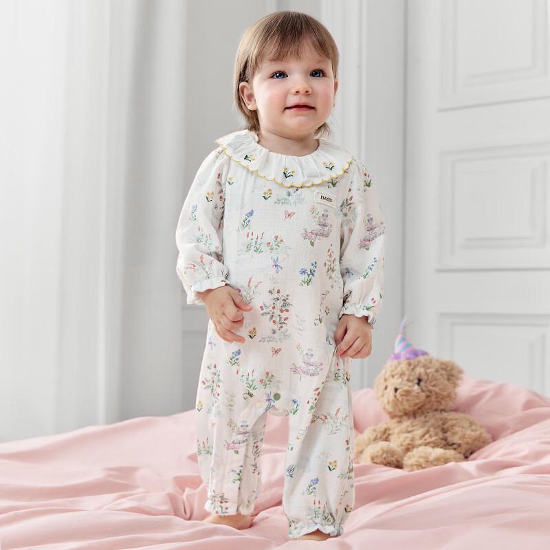 EMXEE Newborn Baby Stretchy Cotton Blend Romper 73